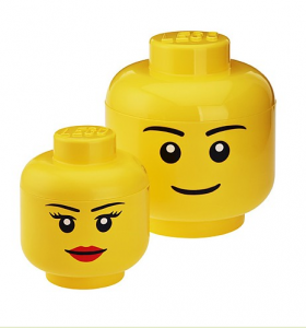 Los dos modelos de las cajas Lego.